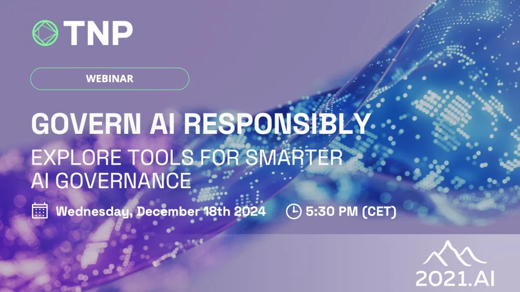 Webinar | Govern AI Responsibly: with 2021.AI